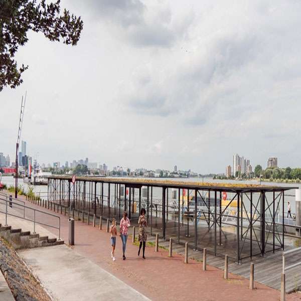 Rotterdam Water Taxi Passenger Waiting Shelter
